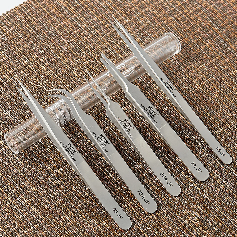 Yelix Vetus Hardness Stainless Steel JP Tweezers with High-grade Packaging, Silver
Yelix Vetus Hardness Stainless Steel JP Tweezers with High-grade Packaging, Silver