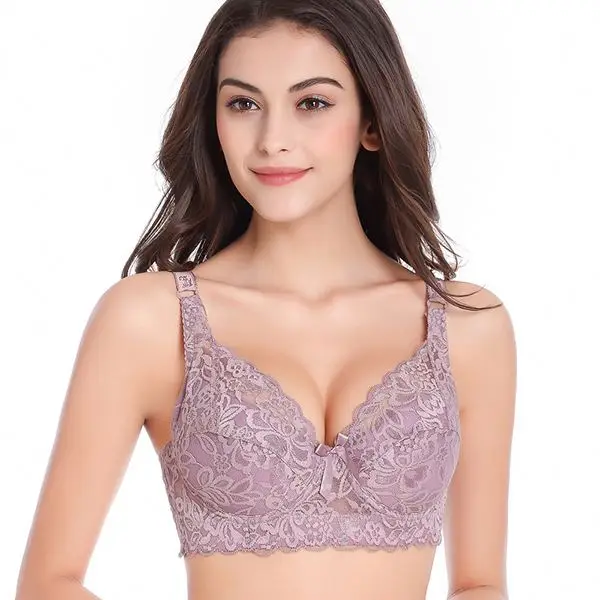 Women Female Sexy Lace Thin Underwire Plus Size for B/C/D Cup Push-Up Underwear Adjustable Strap Daily Bra
Women Female Sexy Lace Thin Underwire Plus Size for B/C/D Cup Push-Up Underwear Adjustable Strap Daily Bra