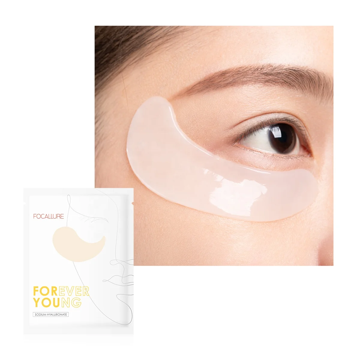 FOCALLURE 24K Gold Eye Masks-Under Eye Patches Dark Circles Treatment Eye Care Bags Mask Sheet, Gold & white
FOCALLURE 24K Gold Eye Masks-Under Eye Patches Dark Circles Treatment Eye Care Bags Mask Sheet, Gold & white