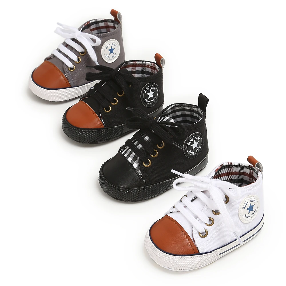 In stock wholesale Classic canvas soft sole antislip breathable baby shoes 2020, 4 colors
In stock wholesale Classic canvas soft sole antislip breathable baby shoes 2020, 4 colors