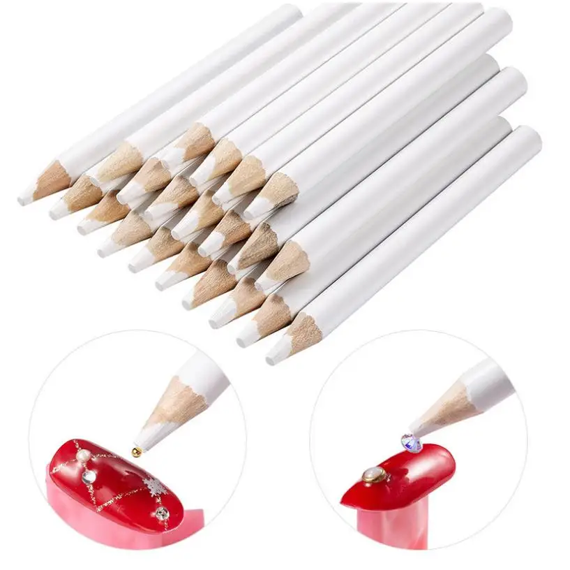 Manicure Spot Drill Pencil Short Style Spot Drill Crayon Pencil Comes With A Sticky Stick Drill Ornament Suitable For Manicure, White
Manicure Spot Drill Pencil Short Style Spot Drill Crayon Pencil Comes With A Sticky Stick Drill Ornament Suitable For Manicure, White