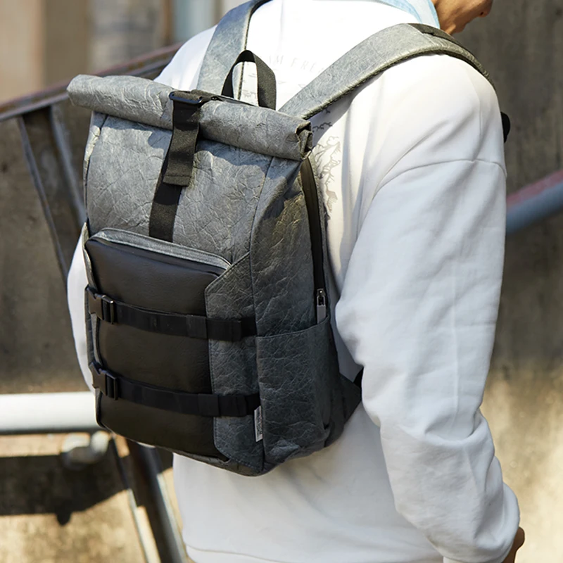 Custom logo travel top roll up tyvek backpack gym sport bag Outdoor Skateboard bag backpack men, Black, white, gray
Custom logo travel top roll up tyvek backpack gym sport bag Outdoor Skateboard bag backpack men, Black, white, gray