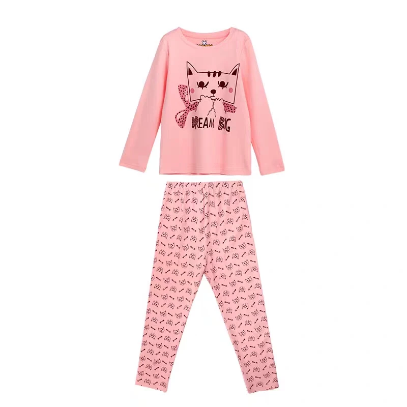 High Quality Long Sleeve Anti-Static Two Piece Custom Pajama Set Sleepwear For Kids Girls
High Quality Long Sleeve Anti-Static Two Piece Custom Pajama Set Sleepwear For Kids Girls