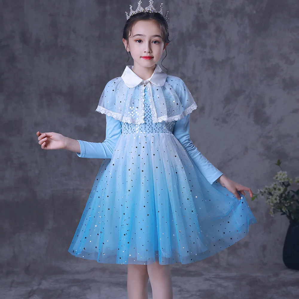 Princess Girls Elsa Dress Cosplay Dresses Snow Costumes For Kids Princess Dress Disfraz Carnaval Vestidor Robe Infantil
Princess Girls Elsa Dress Cosplay Dresses Snow Costumes For Kids Princess Dress Disfraz Carnaval Vestidor Robe Infantil