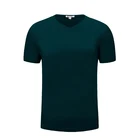 Cheap Blank Basic T Shirt Men 100% Cotton, Custom Black Short Sleeve T-Shirt, Plain White Tshirt Wholesale