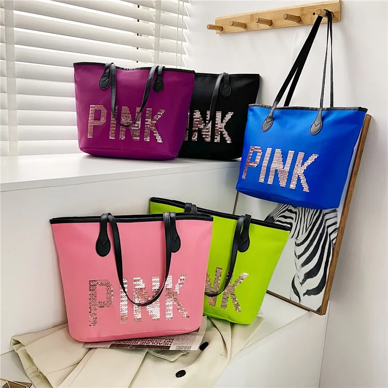 Carry On Weekender Ladies Shoulder Bag Hand Women Pink Sequins Waterproof Travel Duffle Bag, Pink/purple/green/blue/black
Carry On Weekender Ladies Shoulder Bag Hand Women Pink Sequins Waterproof Travel Duffle Bag, Pink/purple/green/blue/black