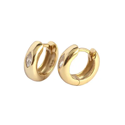 925 Sterling Silver Minimalist Male Hip Hop Shiny Punk Round Ear Buckle For Women Fashion Party Jewelry Inlaid Zircon Earrings, Gold silver
925 Sterling Silver Minimalist Male Hip Hop Shiny Punk Round Ear Buckle For Women Fashion Party Jewelry Inlaid Zircon Earrings, Gold silver