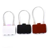 AJF New style 3 dials cable password pad lock for luggage