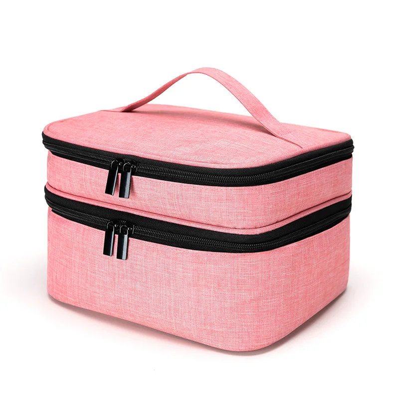 Foam Insert Tote Nail Polish Storage Box Organizer Nail Varnish Storage Bag, As pictures
Foam Insert Tote Nail Polish Storage Box Organizer Nail Varnish Storage Bag, As pictures