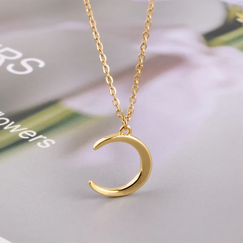 Minimalist Simple Boho 18k Gold Plated Stainless Steel Dainty Moon Phase Pendant Necklace for Women and Girls
Minimalist Simple Boho 18k Gold Plated Stainless Steel Dainty Moon Phase Pendant Necklace for Women and Girls