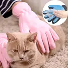 Dog Grooming Cleaning Cat Deshedding Gloves Rubber Pet Hair Remover Brush Comb