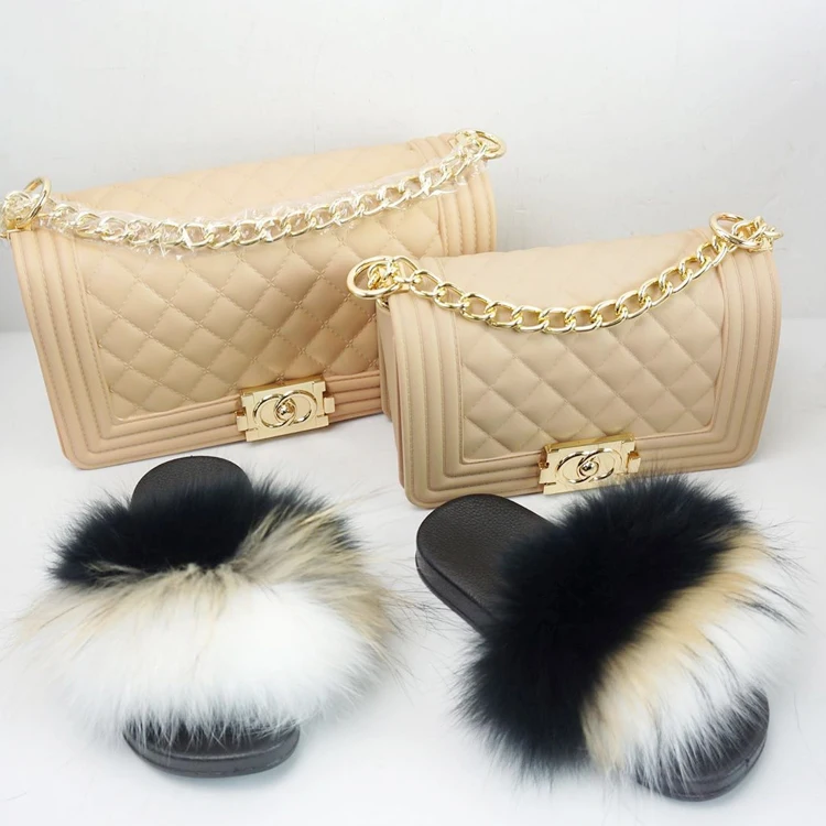Fur House Slides Shoes And Matching Handbag Set Purses Real Ladies Trendy Slippers Women Sandals, Customized color
Fur House Slides Shoes And Matching Handbag Set Purses Real Ladies Trendy Slippers Women Sandals, Customized color
