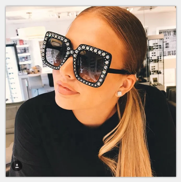 New Big Frame Star Retro Square Sun Glasses Ocean Diamond Sunglasses Women, 10 colors for choose
New Big Frame Star Retro Square Sun Glasses Ocean Diamond Sunglasses Women, 10 colors for choose