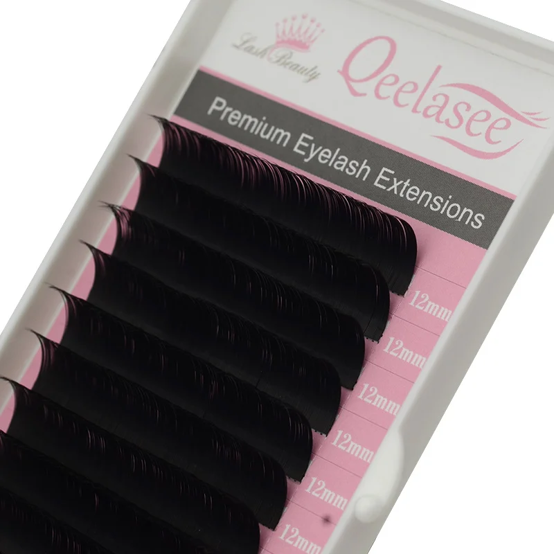 Qeelasee Wholesale Private Label Matte Black Flat Lashes Extensions ellipse flat lashes, Natural black(matte color)
Qeelasee Wholesale Private Label Matte Black Flat Lashes Extensions ellipse flat lashes, Natural black(matte color)