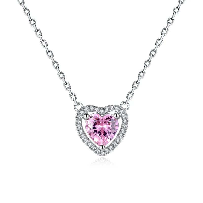 Fashionable Women's 12 Color Love Heart Cubic Zirconia Pendant Birthstone Necklace for Mom Mather's Day Gift
Fashionable Women's 12 Color Love Heart Cubic Zirconia Pendant Birthstone Necklace for Mom Mather's Day Gift