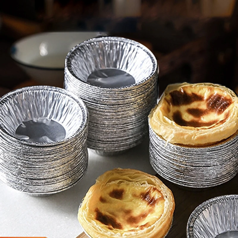 Best Selling Tin aluminum Material Egg Tart Mould Cake Mould mini egg tart Baking Pastry Tools 100 egg tart cups on the botto
Best Selling Tin aluminum Material Egg Tart Mould Cake Mould mini egg tart Baking Pastry Tools 100 egg tart cups on the botto