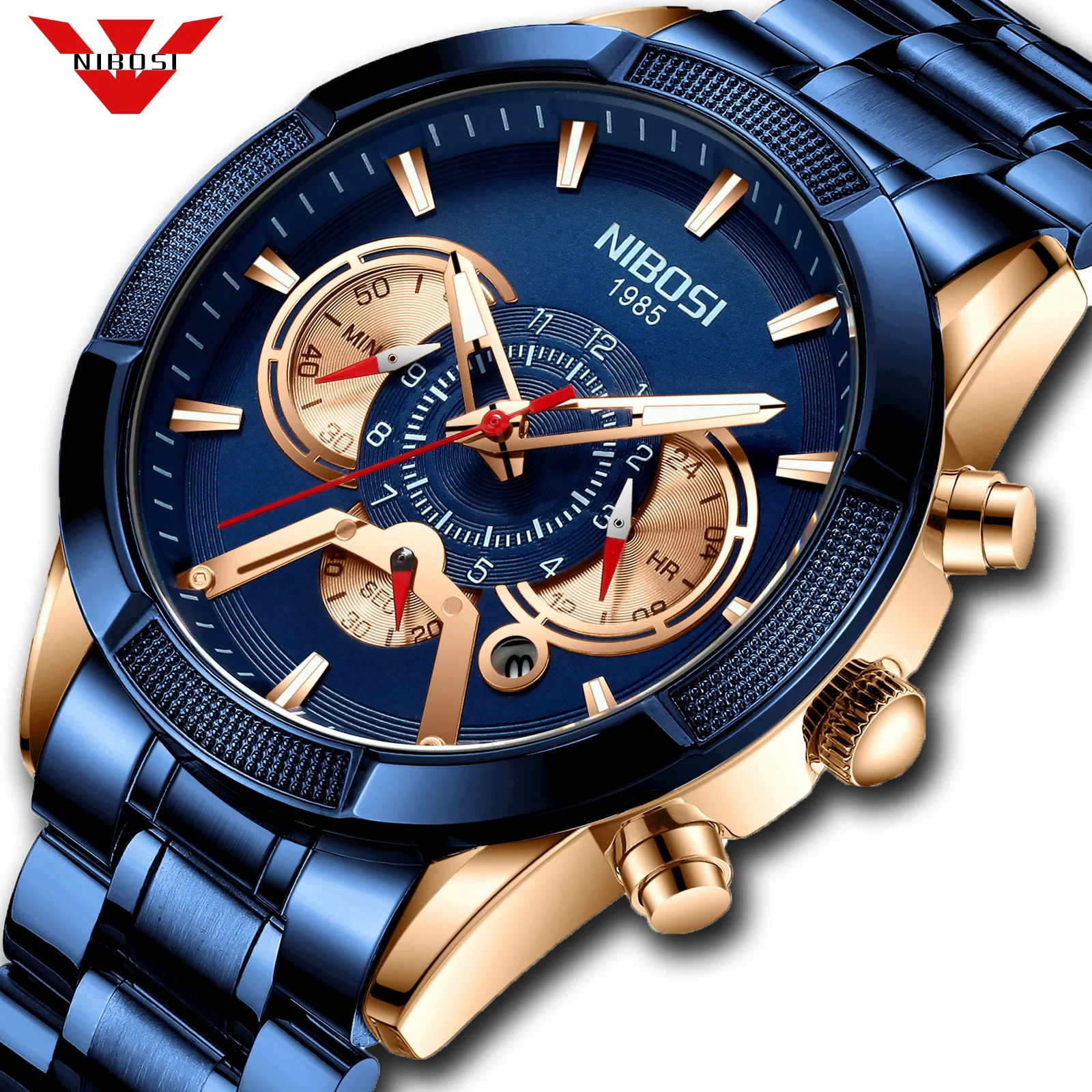 New Arrival NIBOSI Men Watch Top Brand Fashion Watches Relogio Masculino Military Quartz Wrist Watches Hot Clock
New Arrival NIBOSI Men Watch Top Brand Fashion Watches Relogio Masculino Military Quartz Wrist Watches Hot Clock