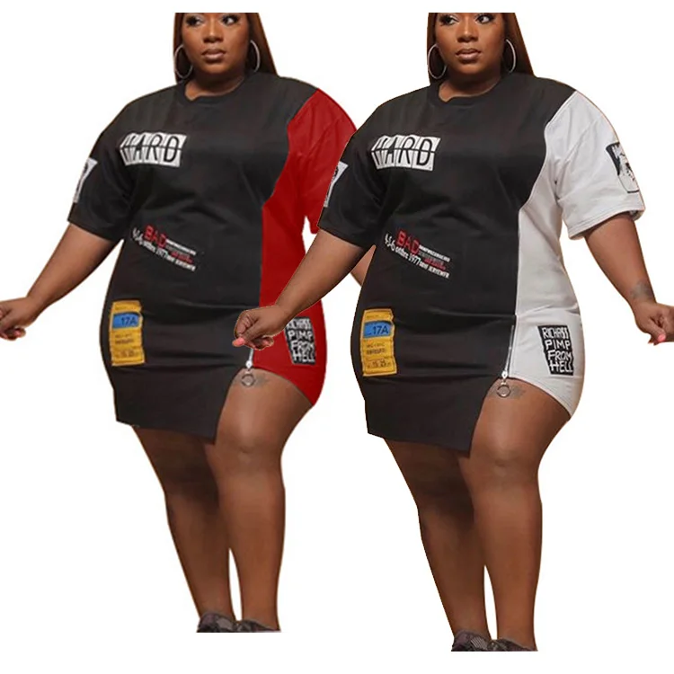 Casual Dresses Plus Size Jersey Dress Oversized T Shirt Dress Plus Size Women Clothing, Picture color
Casual Dresses Plus Size Jersey Dress Oversized T Shirt Dress Plus Size Women Clothing, Picture color
