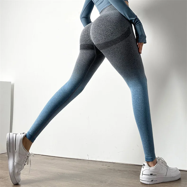 New Bodybuilding Fitness Leggings Gradient Effect High Waist Hip Lift Fitness Yoga Pants Breathable Fitness Sexy Yoga Pants
New Bodybuilding Fitness Leggings Gradient Effect High Waist Hip Lift Fitness Yoga Pants Breathable Fitness Sexy Yoga Pants