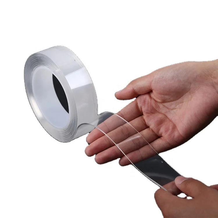 Universal Adhesive Tape For Carpet Fixing Thicken Transparent Nano Tape With Double-sided Tape
Universal Adhesive Tape For Carpet Fixing Thicken Transparent Nano Tape With Double-sided Tape