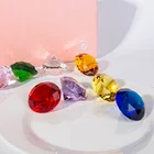 Rainbow Decorative Glass Diamond Crystal Material Diamond Paperweight Wholesale