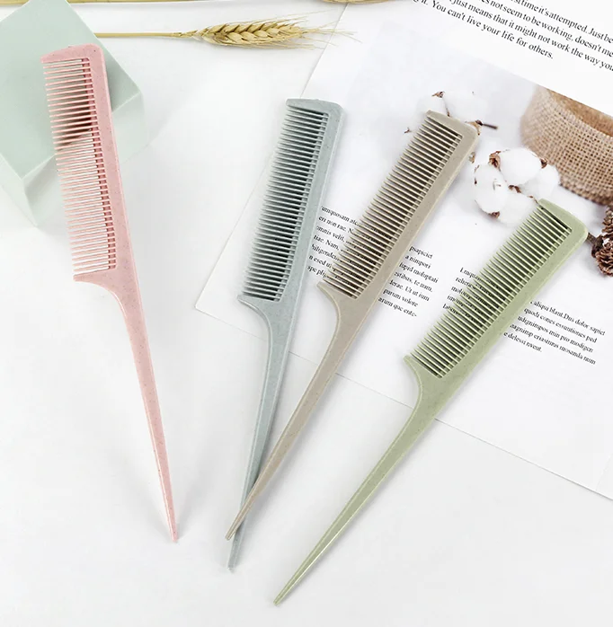 Long Hair Customized Precision Small Tooth Parting Cutting Part Custom Logo Rat Tail Comb
Long Hair Customized Precision Small Tooth Parting Cutting Part Custom Logo Rat Tail Comb