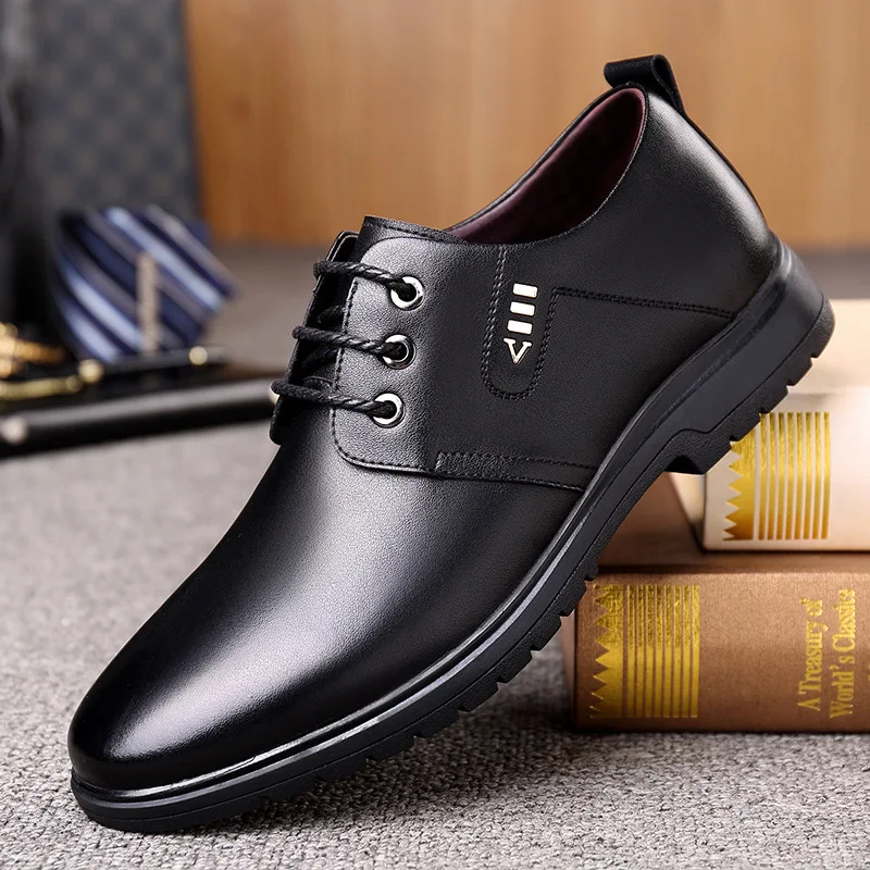 New Non-slip British Style Business Leather Shoes Formal Dress Shoes For Men, 2 colors/oem
New Non-slip British Style Business Leather Shoes Formal Dress Shoes For Men, 2 colors/oem
