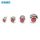 metal 12mm diameter red yellow metal panel led indicator light with terminal pins