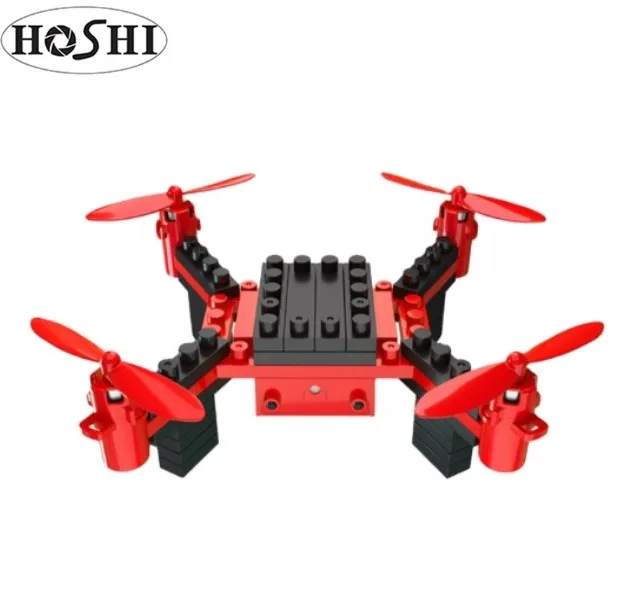New Hoshi DIY Building Blocks Drone With Camera 6-Axis Gyro 2.4G RC Drone FPV Model Children Assembly Educational Toys
New Hoshi DIY Building Blocks Drone With Camera 6-Axis Gyro 2.4G RC Drone FPV Model Children Assembly Educational Toys