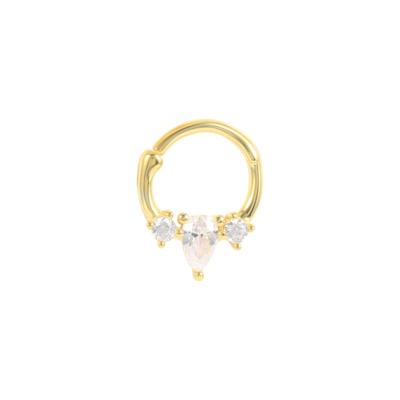 Luxury Piercing Jewelry 925 Sterling Silver Earring Gold Plated Zirconia Earrings For Women
Luxury Piercing Jewelry 925 Sterling Silver Earring Gold Plated Zirconia Earrings For Women