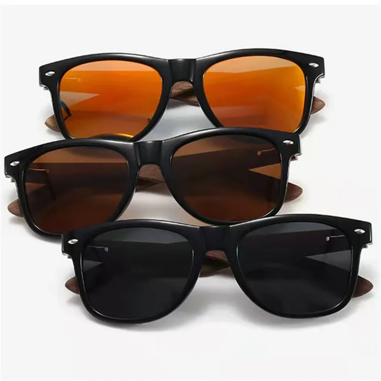 New Fashion arrival custom logo sun glasses bamboo wood frame bamboo temple UV400 sunglasses
New Fashion arrival custom logo sun glasses bamboo wood frame bamboo temple UV400 sunglasses