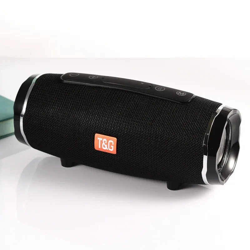 2022 new arrival wireless mini speaker TG145 high quality smart touch waterproof portable megabass speaker, Black white red
2022 new arrival wireless mini speaker TG145 high quality smart touch waterproof portable megabass speaker, Black white red