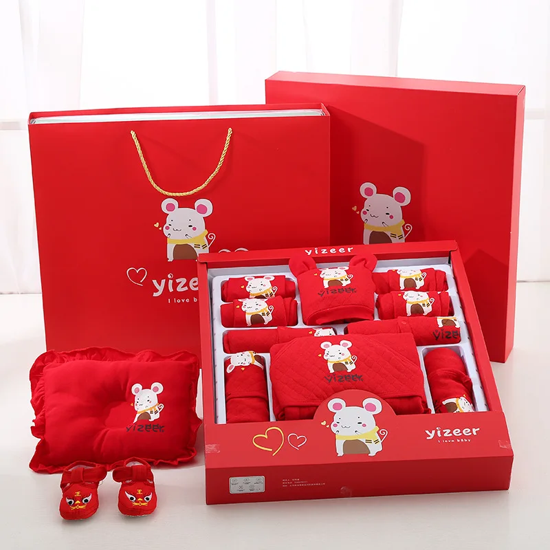 Queena 16-25 newborn gift box pure cotton baby clothes new born baby full moon gift, Picture
Queena 16-25 newborn gift box pure cotton baby clothes new born baby full moon gift, Picture
