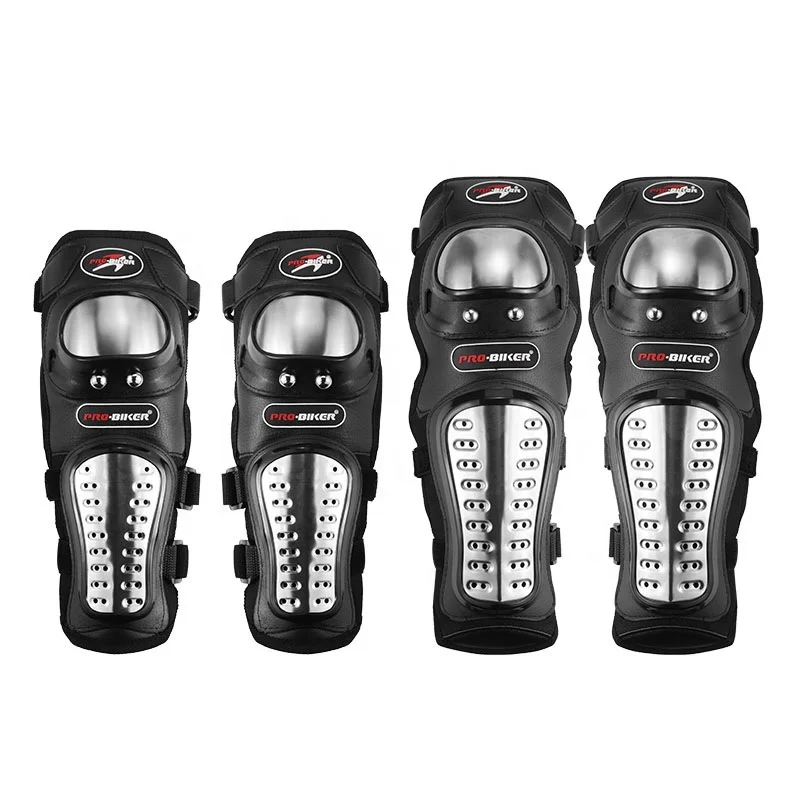 4pcs/set Motorcycle Elbow Knee pads guard Stainless Steel Kneepad Racing Gear Protector, Black
4pcs/set Motorcycle Elbow Knee pads guard Stainless Steel Kneepad Racing Gear Protector, Black