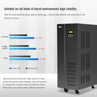 Telecommunications 10KVA 3 Phase In And 1 Output Online UPS Without Battery For Data Center Backup Use