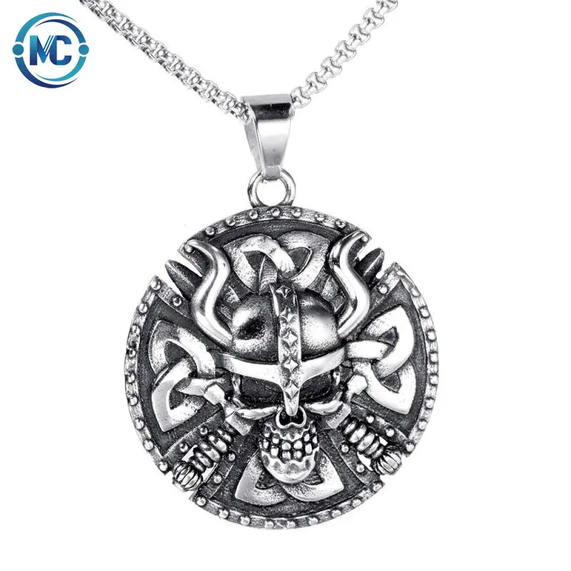 2021 Stainless Steel Viking skull man pendant titanium steel necklace pendants factory selling
2021 Stainless Steel Viking skull man pendant titanium steel necklace pendants factory selling