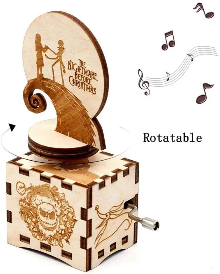 the nightmare before christmas music box