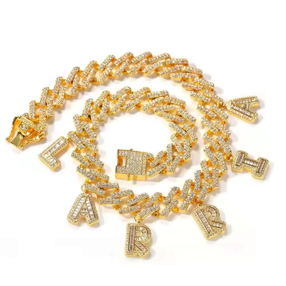 Custom gold plated necklaces women diamond trendy chunky charm fashion jewelry crystal cz cuban link necklace, Gold/silve
Custom gold plated necklaces women diamond trendy chunky charm fashion jewelry crystal cz cuban link necklace, Gold/silve