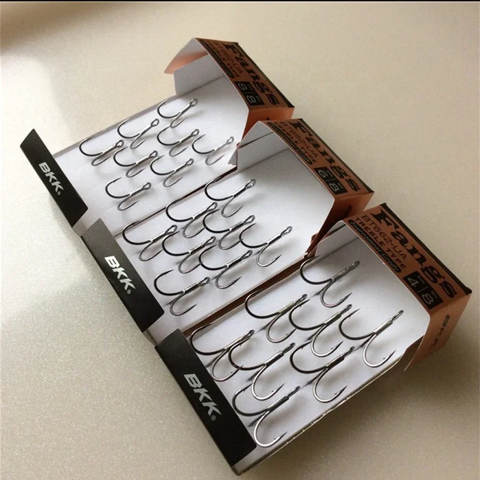 Treble Fishing Hooks Carbon Steel Barbed Fishhooks Triple Hooks Sea Tackle Accessories with Box
Treble Fishing Hooks Carbon Steel Barbed Fishhooks Triple Hooks Sea Tackle Accessories with Box