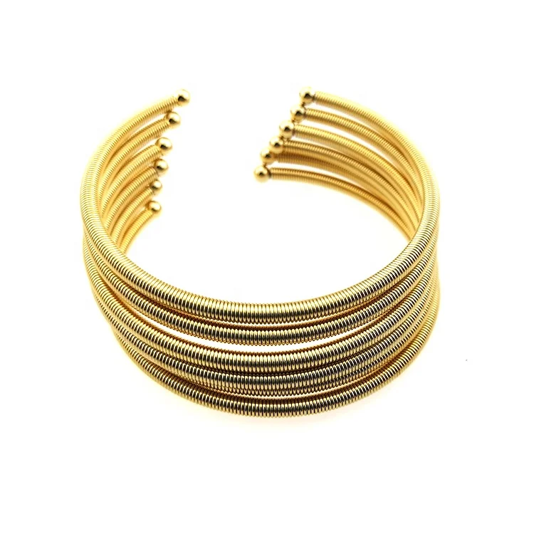 Amoryubo simple stainless steel personalized sleeve opening ball head bracelet silver plated rose gold and gold bangle
Amoryubo simple stainless steel personalized sleeve opening ball head bracelet silver plated rose gold and gold bangle