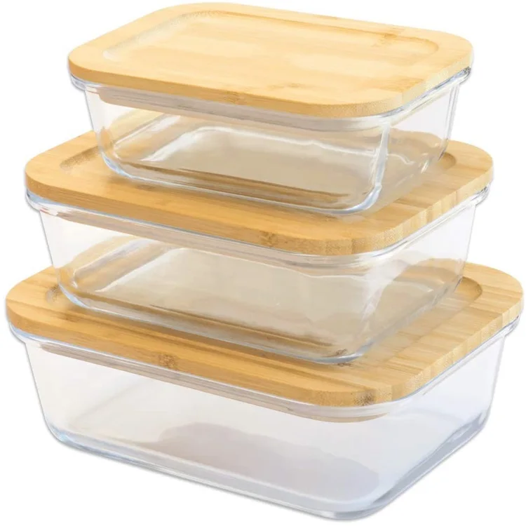 Eco-friendly glass bottle food storage box bamboo wood lid/Glass container with bamboo lid jars, White
Eco-friendly glass bottle food storage box bamboo wood lid/Glass container with bamboo lid jars, White