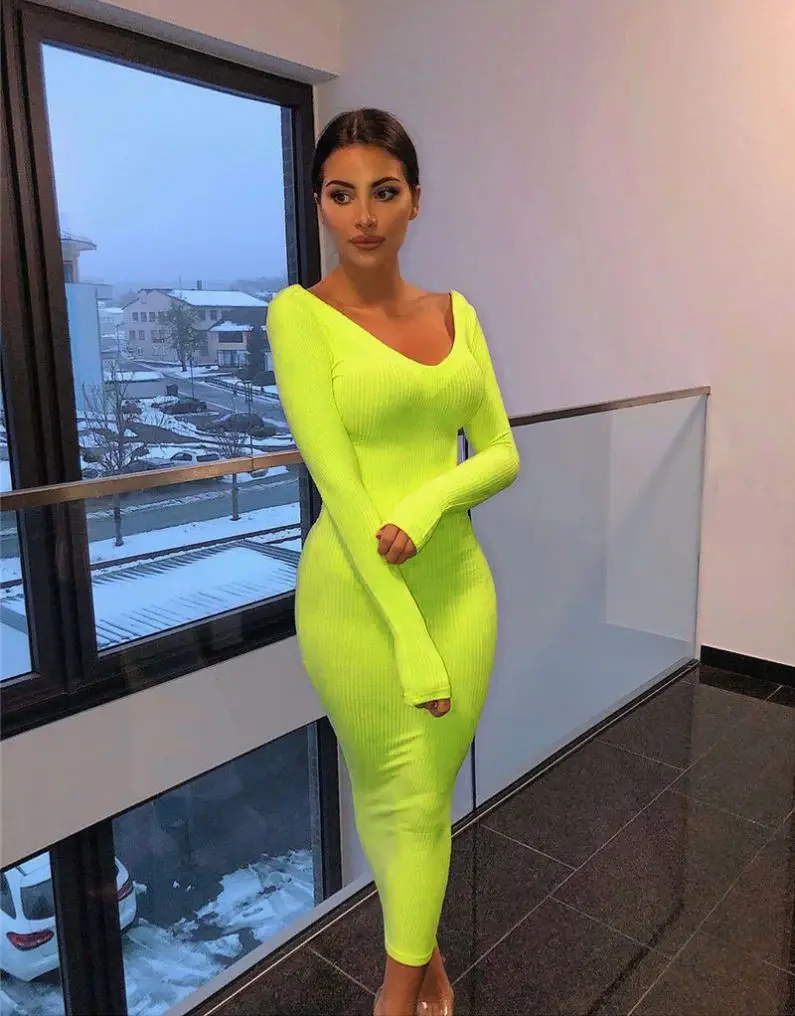 2020 fashion fall off shoulder v neck long sleeve rib knit maxi sweat dresses for women
2020 fashion fall off shoulder v neck long sleeve rib knit maxi sweat dresses for women