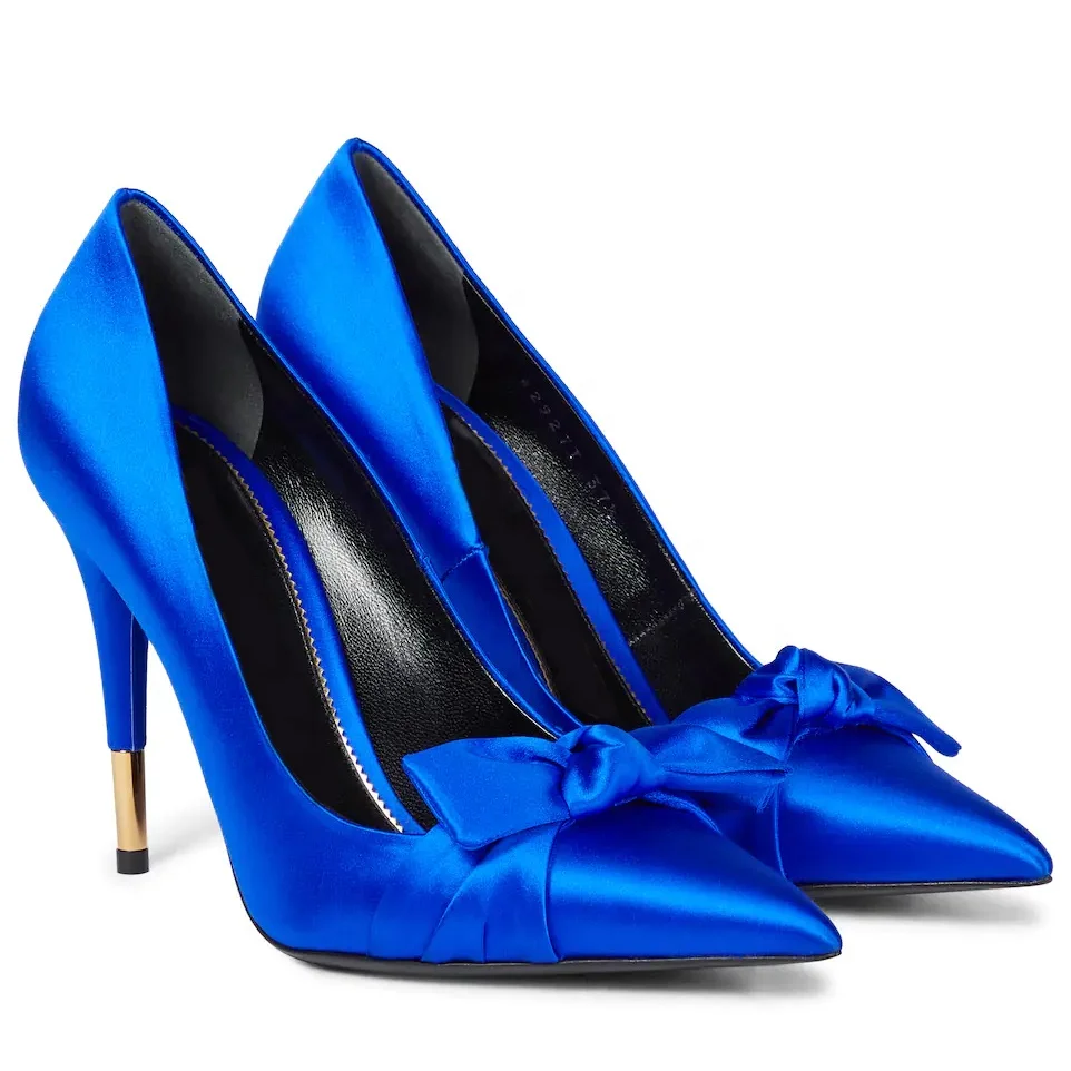 New fashion party dress shoe silk satin bow pointed toe high heel pumps shoe, Blue,plum
New fashion party dress shoe silk satin bow pointed toe high heel pumps shoe, Blue,plum