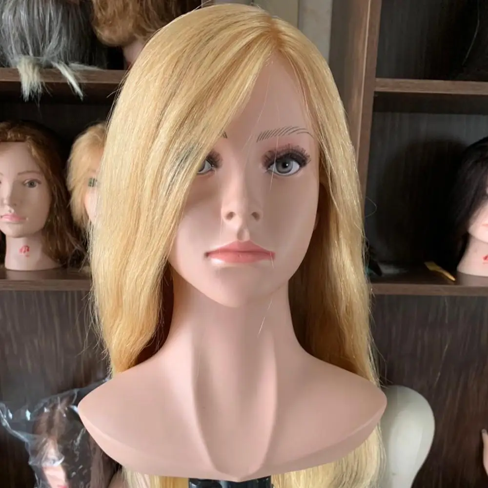 Factory wholesale beard male training mannequin head 100% human hair for salon hairdressing for european market
Factory wholesale beard male training mannequin head 100% human hair for salon hairdressing for european market