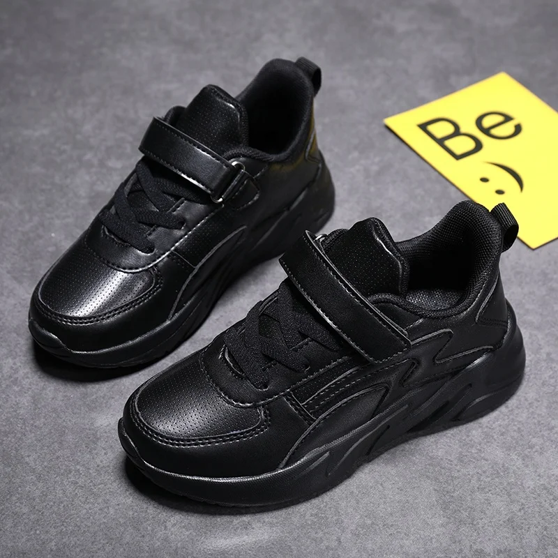 Wholesale Kids black Children Comfortable Casual Uniform lightweight boys school shoes
Wholesale Kids black Children Comfortable Casual Uniform lightweight boys school shoes