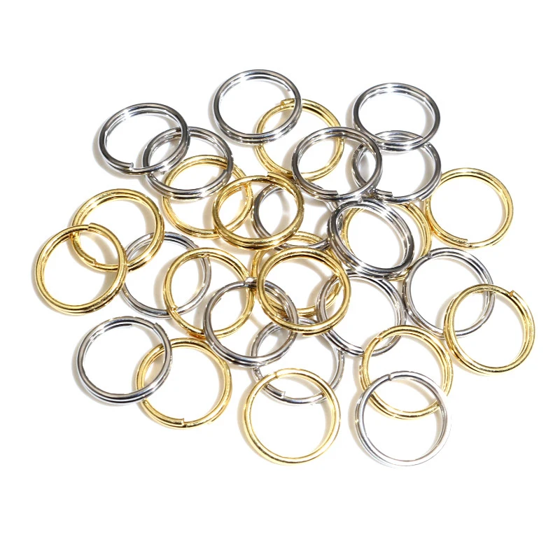 50/100pcs 4-12mm Stainless Steel Open Double Jump Rings for Key Double Split Rings Connectors DIY Craft Jewelry Making
50/100pcs 4-12mm Stainless Steel Open Double Jump Rings for Key Double Split Rings Connectors DIY Craft Jewelry Making