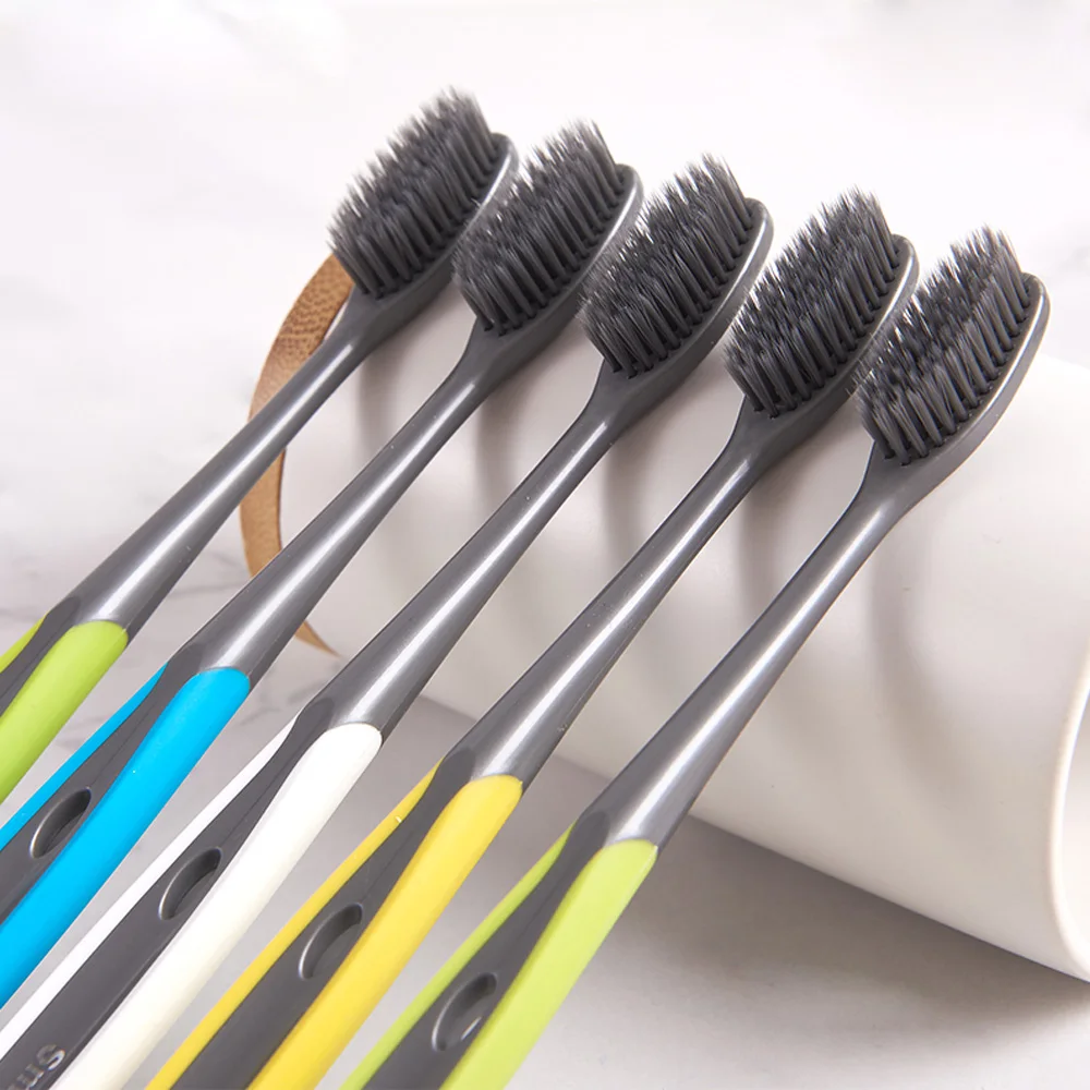 Colorful anti slip straight handle recyclable plastic manual toothbrush, Orange&blue
Colorful anti slip straight handle recyclable plastic manual toothbrush, Orange&blue