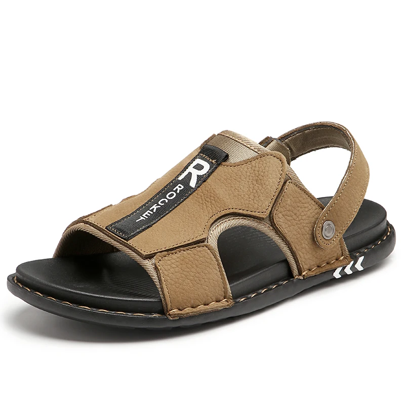 Cow genuine Leather Sandals For Men Summer Breathable Beach Sandals Durable Outdoor Sandals
Cow genuine Leather Sandals For Men Summer Breathable Beach Sandals Durable Outdoor Sandals