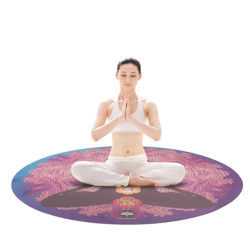 Amazon fitness durable high quality eco-friendly non Slip Workout round Suede yoga mat, Oem
Amazon fitness durable high quality eco-friendly non Slip Workout round Suede yoga mat, Oem