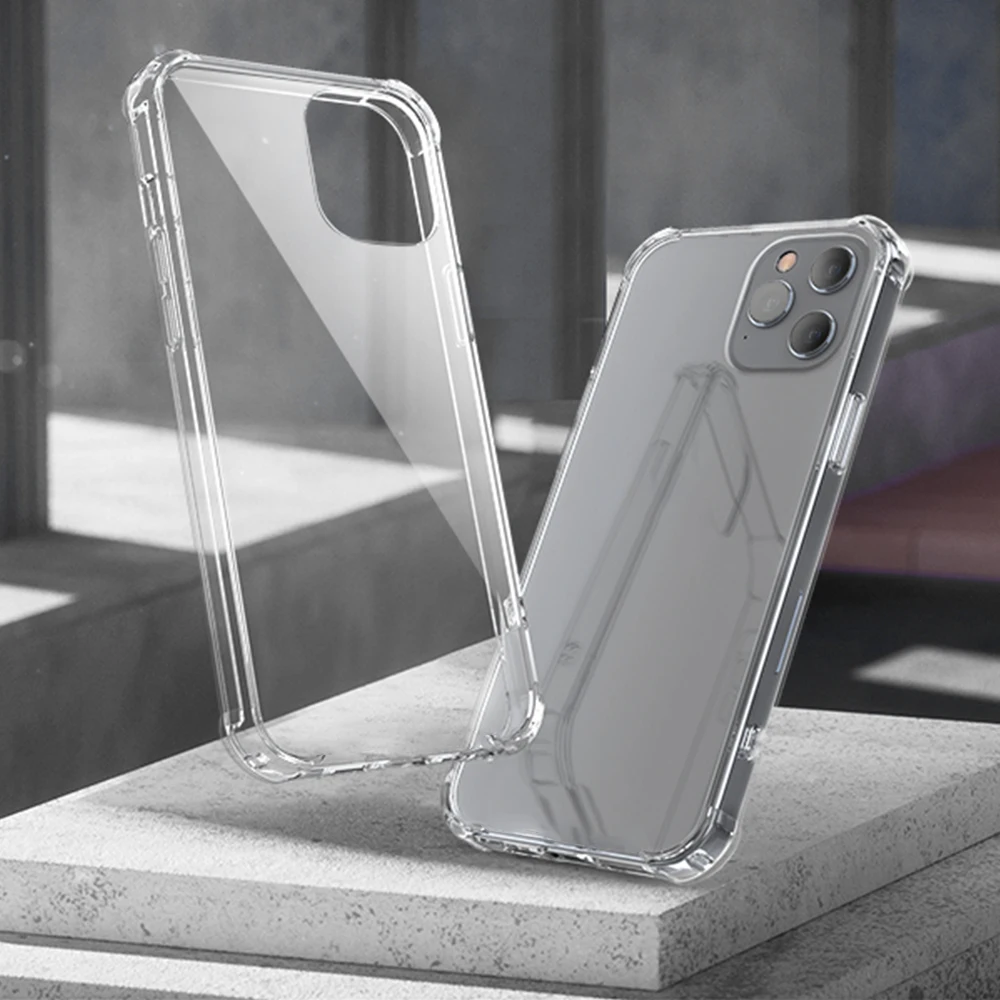 Clear Phone Case TPU Shockproof Transparent For Iphone 12 Mini Pro Max Case Transparent
Clear Phone Case TPU Shockproof Transparent For Iphone 12 Mini Pro Max Case Transparent